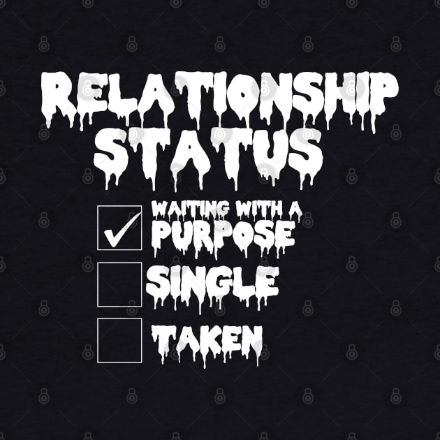 Relationship status T_shirt by moha1980